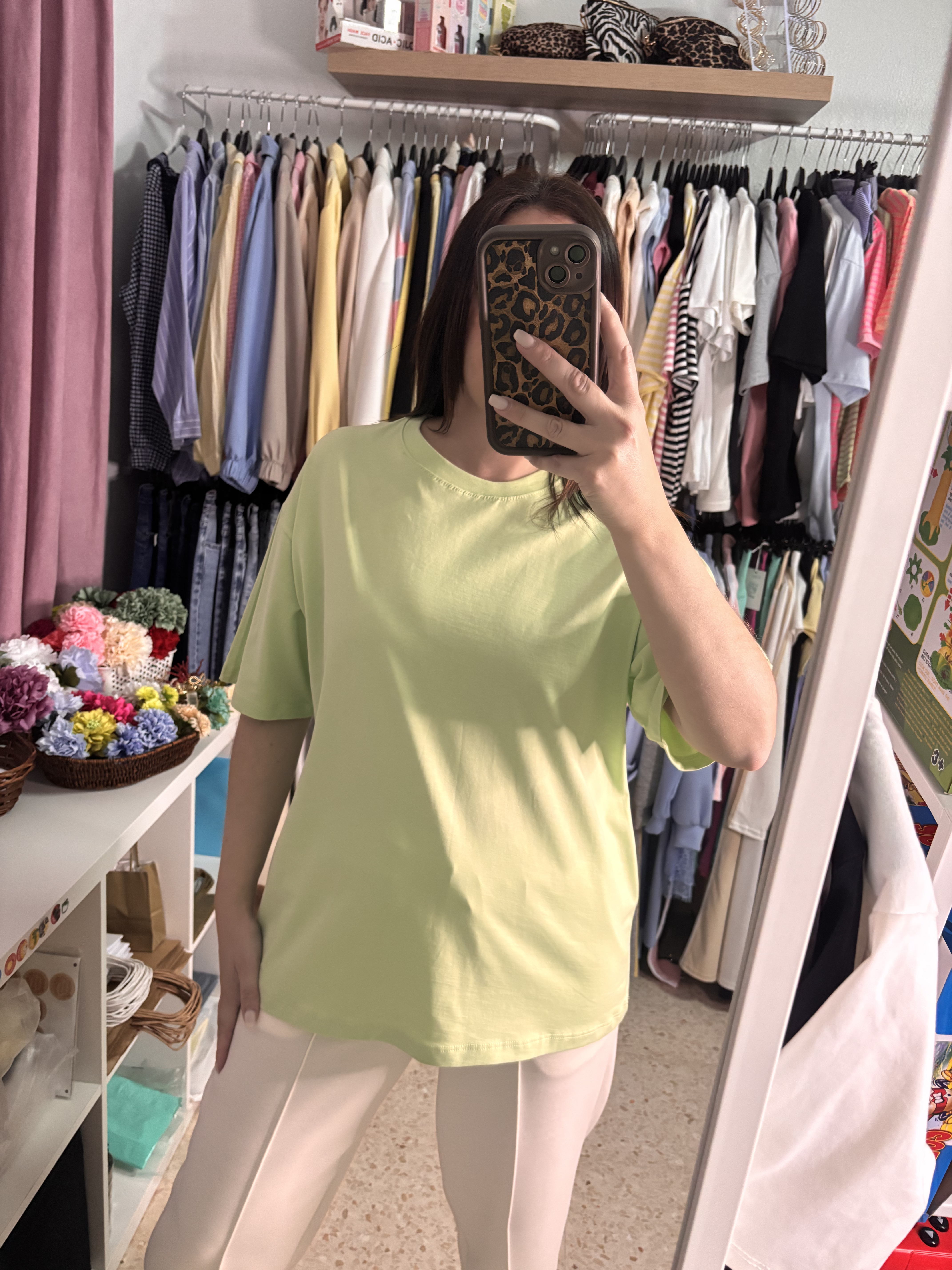 CAMISETA BASICA OVERSIZE