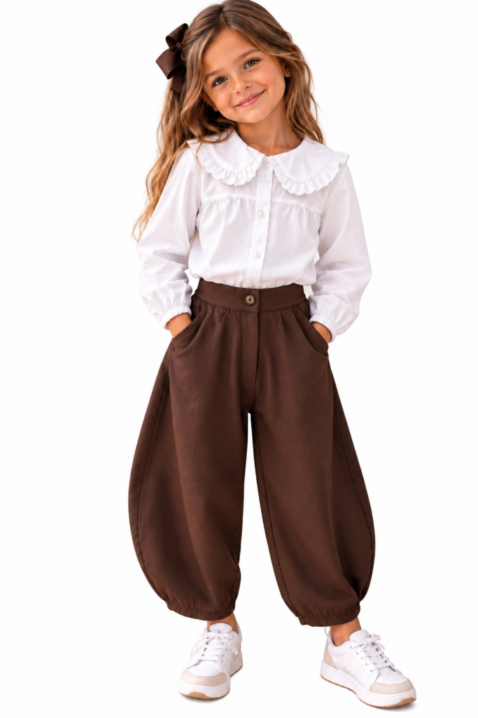 CAMISA NIÑA CUELLO BOHO